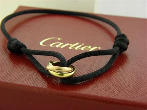 eternity bracelet cartier|cartier trinity with black gold.